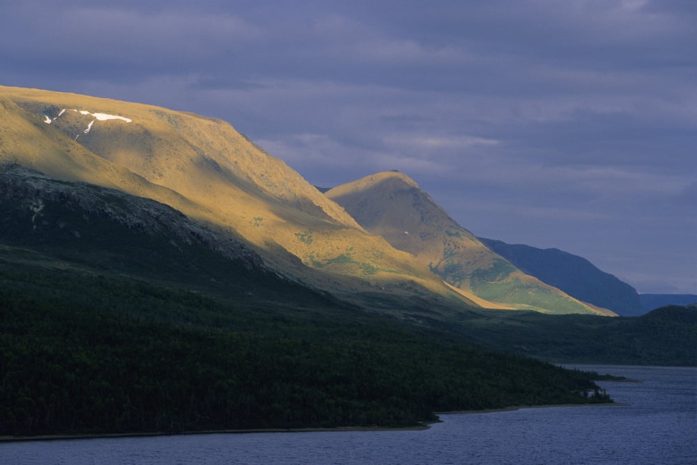 Tablelands At Trout River Pond Gros Morne National Park Newfoundland & Labrador Canvas Art - John Sylvester Design Pics (34 x 22)
