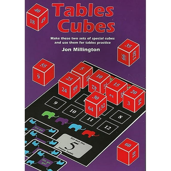 Tables Cubes : Make These Two Sets of Special Cubes and Use Them for Tables Practice (Paperback)