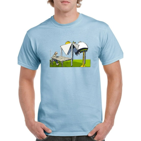 Tables T-Shirt Men -Wilfred Hildonen Designs, Male 3X-Large