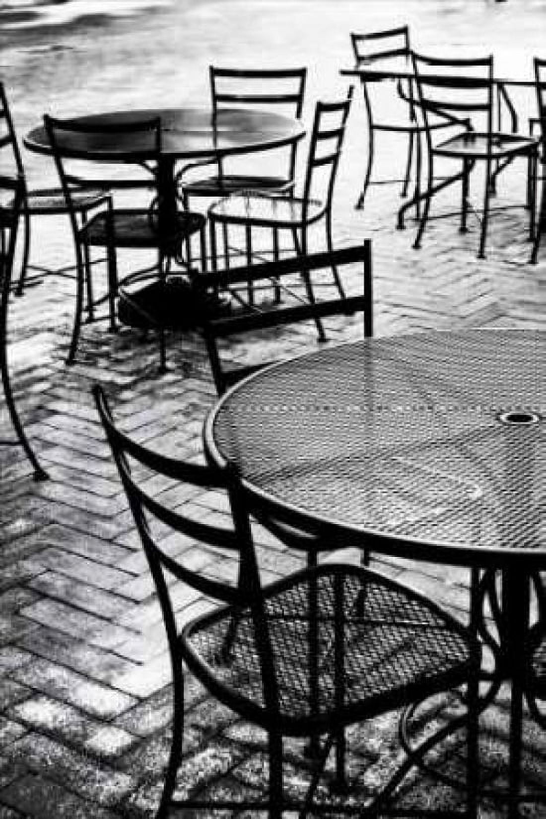 Tables and Chairs I Canvas Art - Alan Hausenflock (12 x 18)