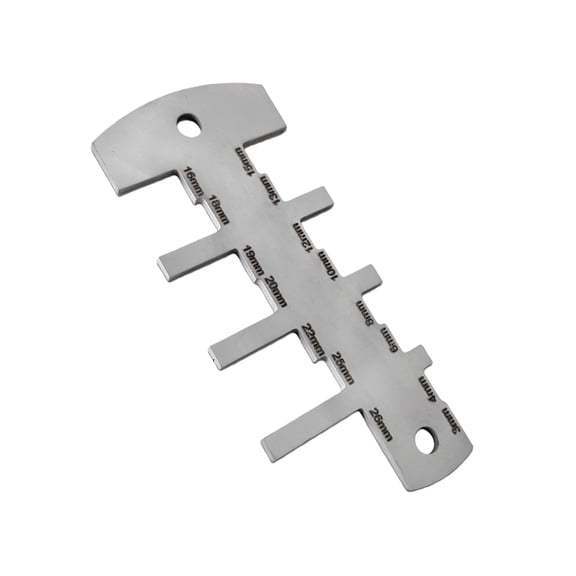 Tablesaw Depth Measuring Ruler Aluminum Height Calibration Device For Precisions Cutting Tool And Workshop Use