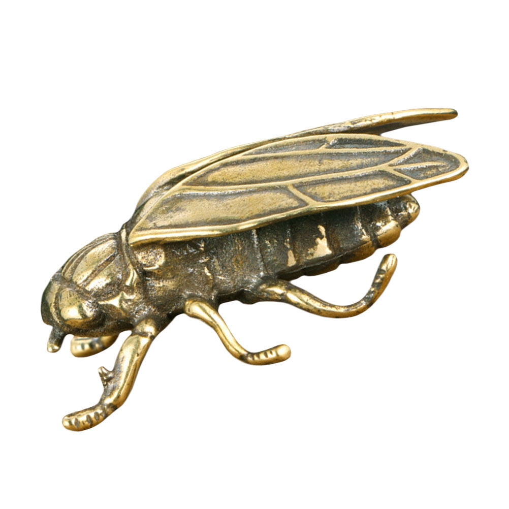 Tablescape Decor Small Home Cicada Insect Ornaments Feng Shui Sculpture ...