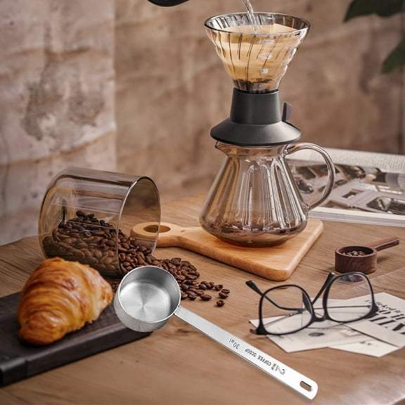 Tablespoon Coffee Scoop, Long Handle Measuring Spoon, One tbsp Stainless Steel Scooper