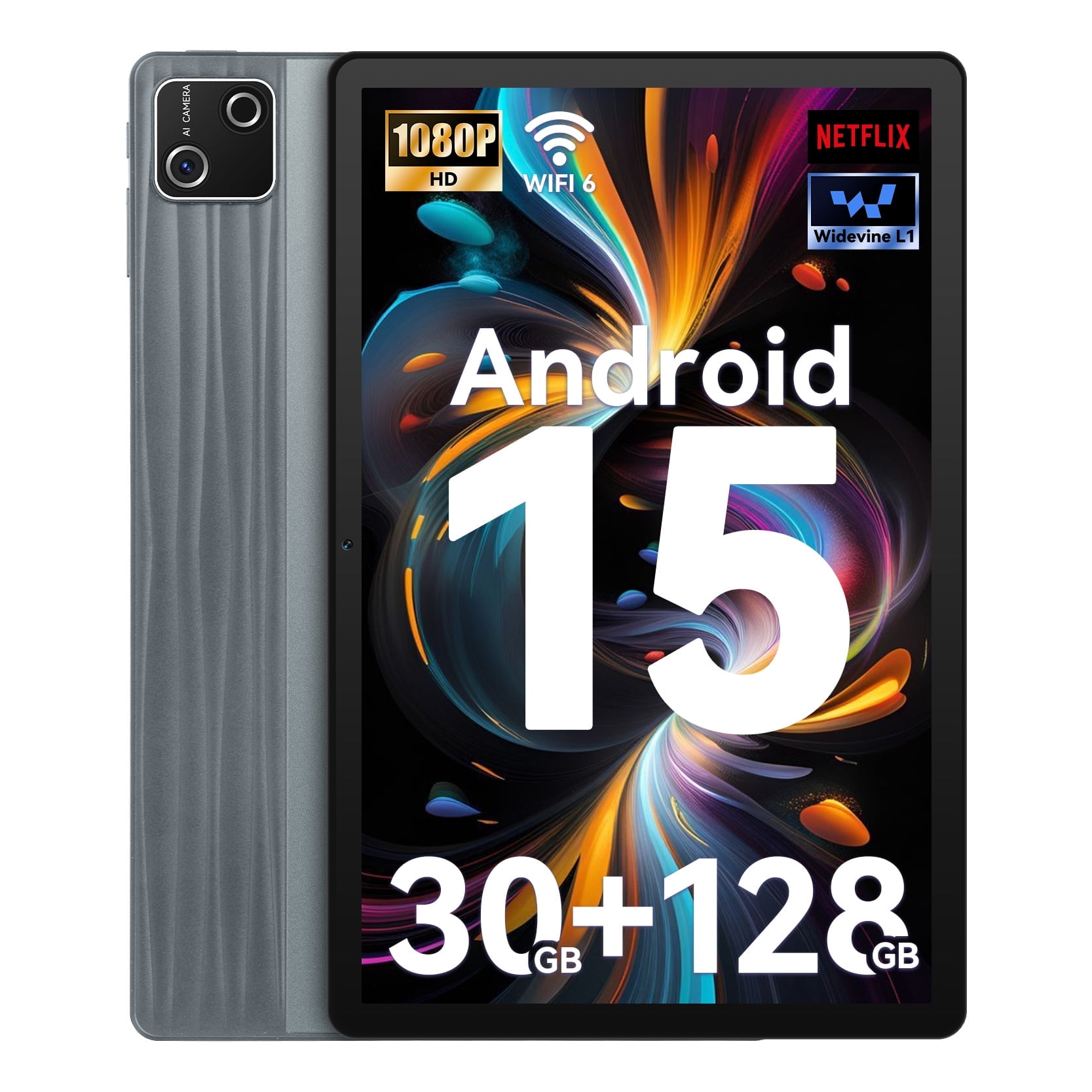 2025 Latest Android 15 Tablet - Tablet 10 Inch with 22GB + 128GB +