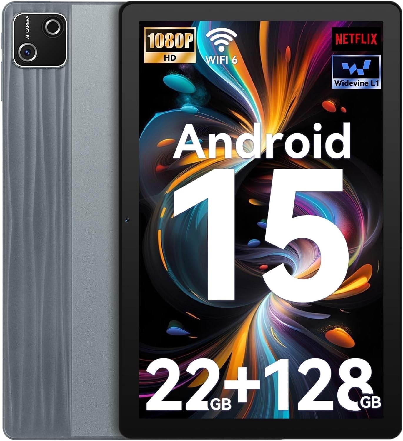 2025年タブレットAndroid15 10.1インチ128GB定価62800円 2025 New Android 15 Tablet 10.1 inch WiFi FHD Display Tablets PC