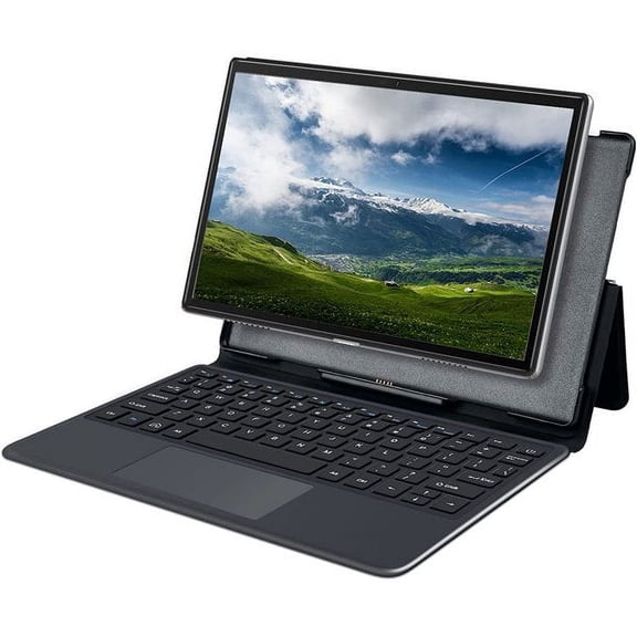 Tablet 10.1'' YESTEL Magnetic keyboard+Mouse4GB+64GB ROM(TF 512GB)Android 11 with 5G+2.4G WiFi,Octa-Core,6000mAh-Gray