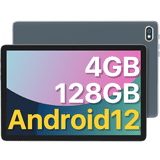 10.1-inch Android 12 Tablet, 5G WiFi, Octa-Core, 4GB Ram, 128GB Rom ...