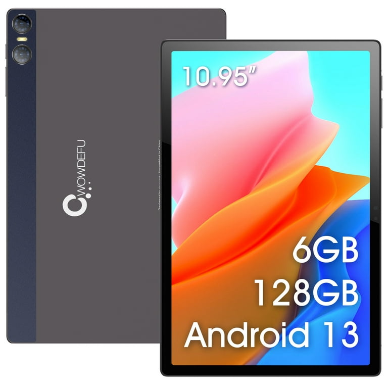 CWOWDEFU Tablet 10.95 inch Android 13, 14(6+8)+128GB, 2000 x 1200 Full HD Incell Touchscreen WiFi Tablet 10 inch, 5+13MP, 7000mAh, BT5.0 CWOWDEFU Tablet 10.95 inch Android 13, 14(6+8)+128GB, 2000 x 1200 Full HD Incell Touchscreen WiFi Tablet 10 inch, 5+13MP, 7000mAh, BT5.0