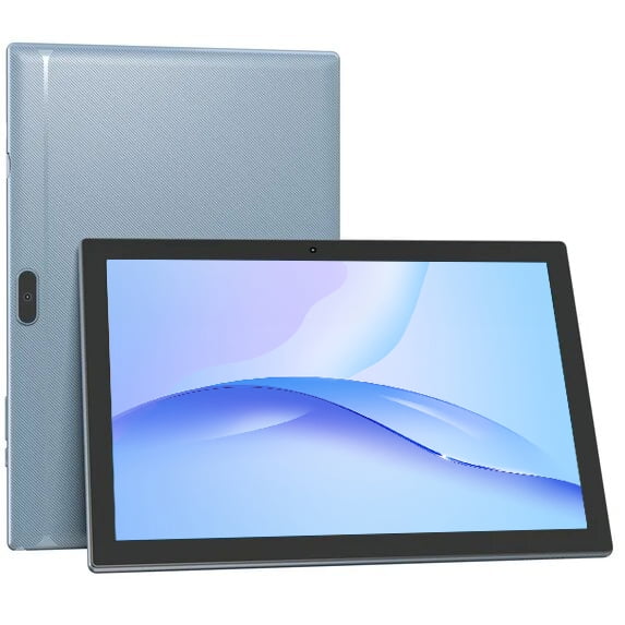 Tablet 10 Inch Android Tablets, 4GB RAM 64GB ROM 1024GB Expand Quad-Core Processor Tableta Computer, 2MP+8MP Camera WiFi BT 10.1 in HD Display Tab, 6000mAh Long Battery Life Tablet PC, Blue