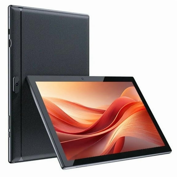 Tablet 10 Inch Android 15 Tablets, 8GB RAM 32GB ROM 1024GB Expand Quad-Core Processor Tableta Computer, 2MP+8MP Camera WiFi BT 10.1 in HD Display Tab, 6000mAh Long Battery Life Tablet PC, Black