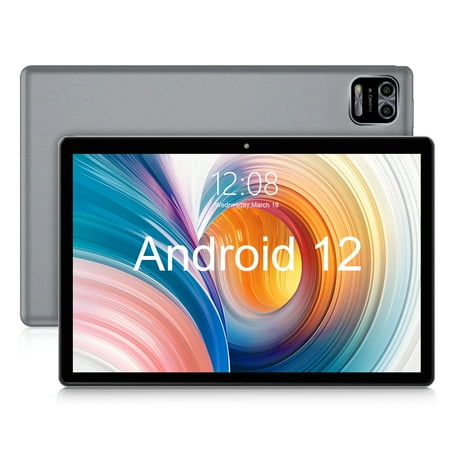 Tablet 10 inch Android Tablets?WeTap Android 12 Tablet,3GB RAM 64GB ROM,2MP+8MP Camera,1280x800 IPS Google Tablets,Quad-Core Processor Tablets,6000mAh Long Lasting Battery,Gray