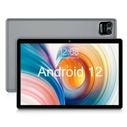 Tablet 10 inch Android Tablets?WeTap Android 12 Tablet,3GB RAM 64GB ROM,2MP+8MP Camera,1280x800 IPS Google Tablets,Quad-Core Processor Tablets,6000mAh Long Lasting Battery,Gray