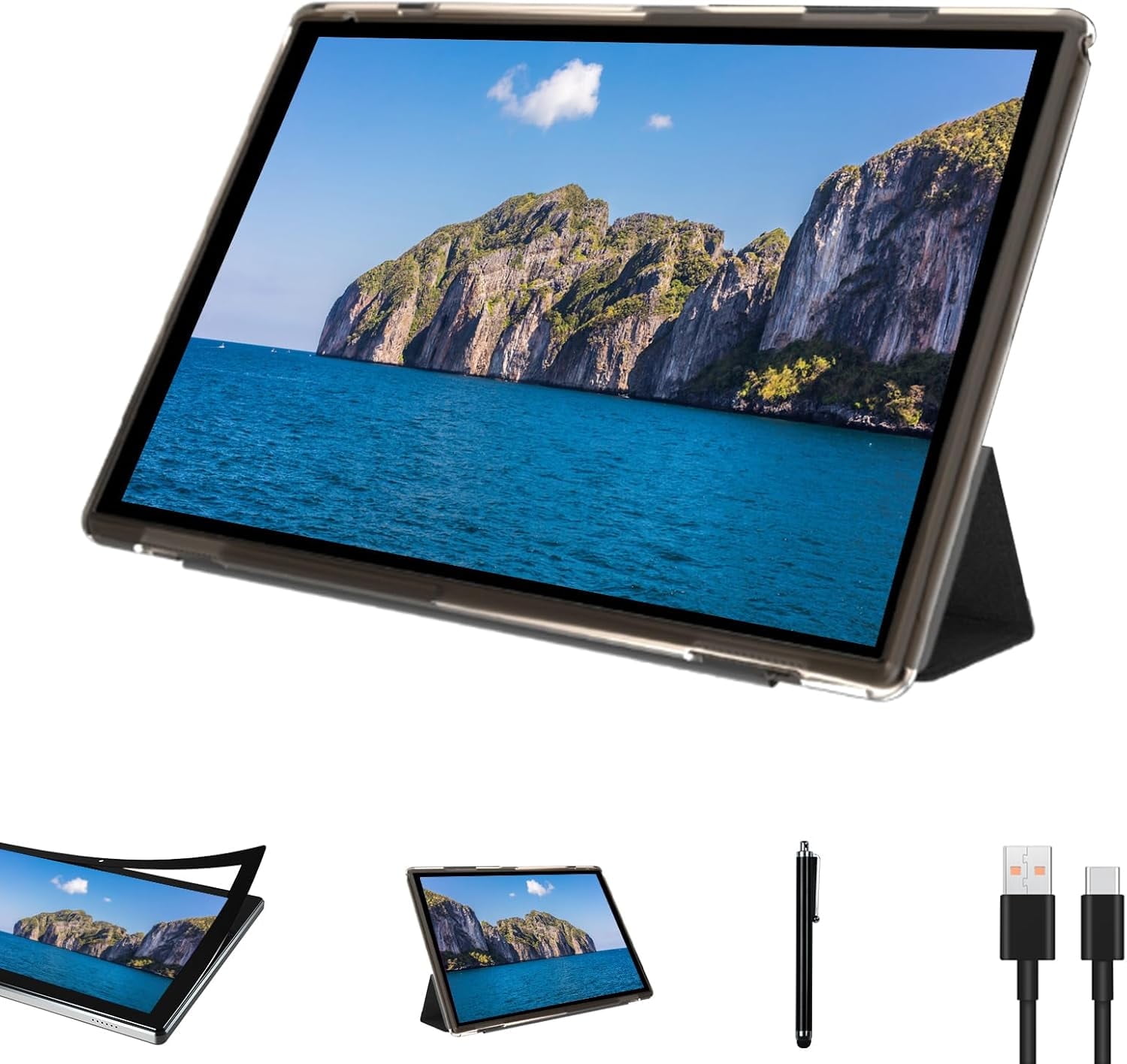 Tablet 10 inch tablets Android 15 Tablet PC 8GB (3+5 expansion) RAM+32GB ROM 6000mAh Battery 10.1" HD Touch Screen Tablets Computer, 2MP+8MP Dual Camera, WiFi-6 BT .