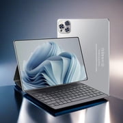 Tablet 2025 Newest Android 12 Tablet, 10 Inch Tablet,5G Wi-Fi Tablet Computer,2 In 1 Tablet with Keyboard, 256GB ROM+8GB RAM ,Octa-Core Processor,1920 * 1200 IPS,Bluetooth,GPS,Black