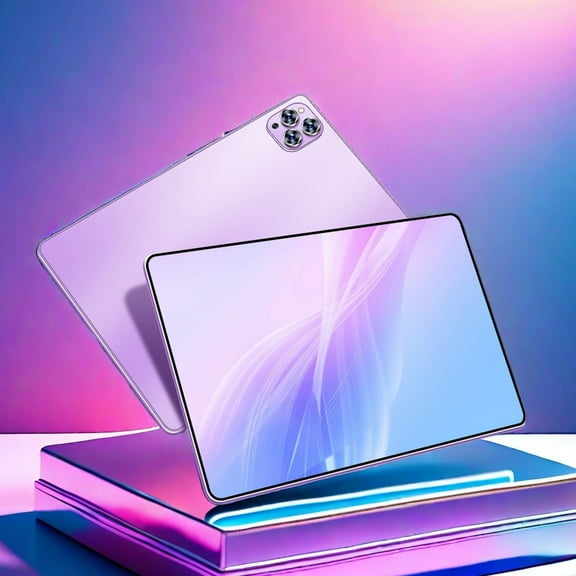 Tablet 2025 Newest Android 12 Tablet, 10 Inch Tablet,5G Wi-Fi Tablet Computer,2 In 1 Tablet with Keyboard, 256GB ROM+8GB RAM ,Octa-Core Processor,1920 * 1200 IPS,Bluetooth,GPS,Purple