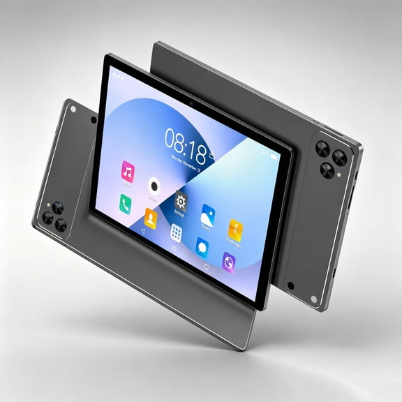 Tablet 2026 Newest Android 12 Tablet, 10 Inch Tablet,5G Wi-Fi Tablet Computer,2 In 1 Tablet with Keyboard, 256GB ROM+8GB RAM ,Octa-Core Processor,1920 * 1200 IPS,Bluetooth,GPS,Blue