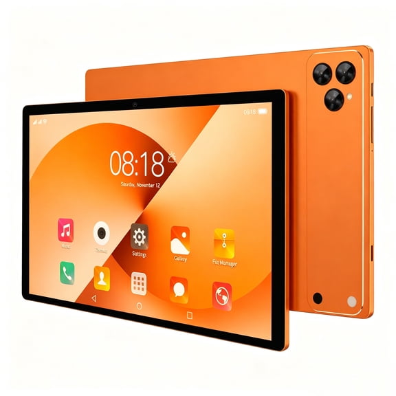 Tablet 2026 Newest Android 12 Tablet, 10 Inch Tablet,5G Wi-Fi Tablet Computer,2 In 1 Tablet with Keyboard, 256GB ROM+8GB RAM ,Octa-Core Processor,1920 * 1200 IPS,Bluetooth,GPS,Black