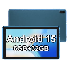 Tablet 7 inch Android 14.0 Tablet, 4GB RAM 32GB ROM (512GB Expand), Quad-Core, WiFi, GMS, Dual Camera, Educational, Games