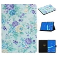 thumbnail image 1 of Tablet Accessories For Lenovo Tab M10 Plus Flower Pattern Horizontal Flip Leather Case with Card Slots & Holder, 1 of 8