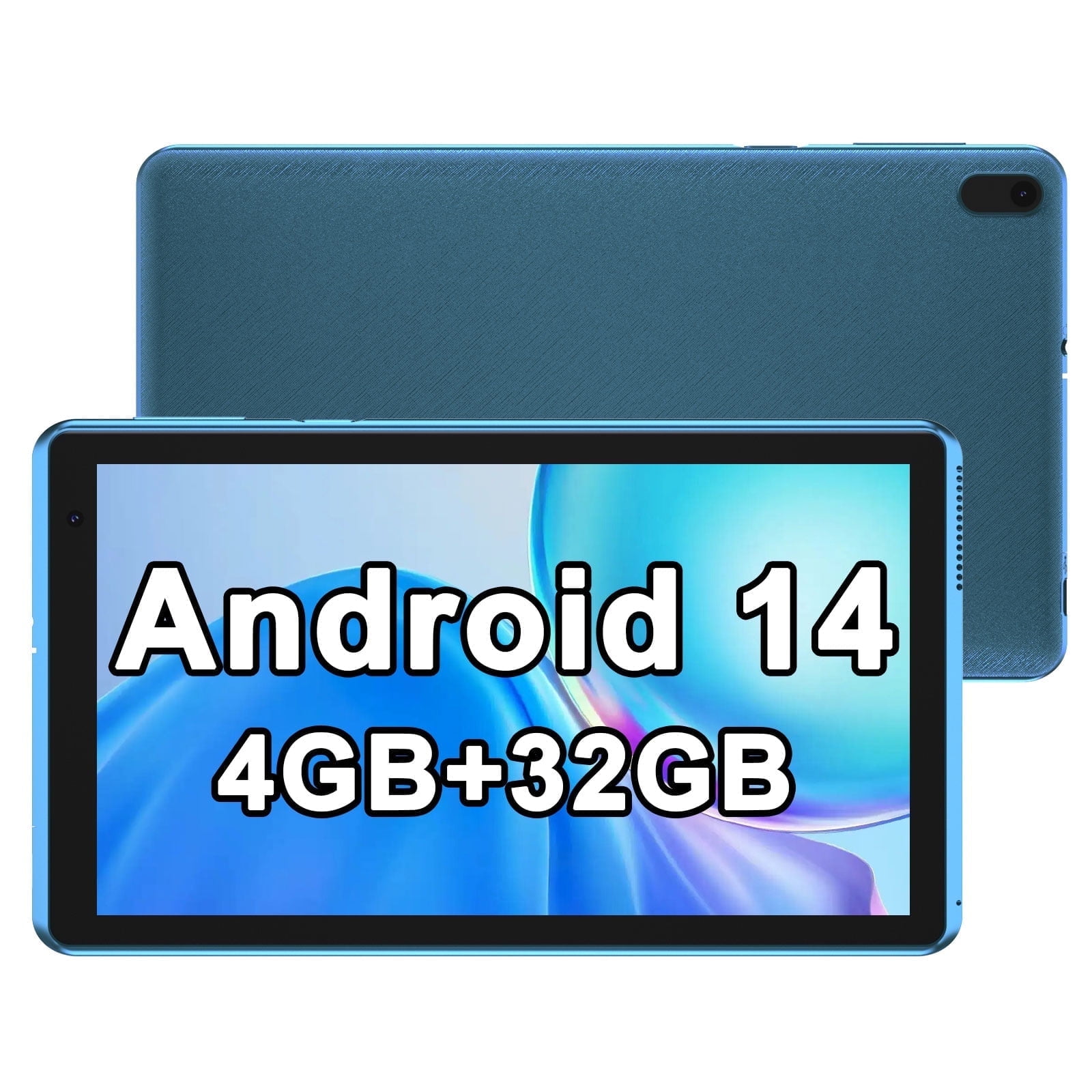 Tablet Android 12 Tablets, 8 inch Tablet 4GB RAM, 32GB ROM Support 512GB Expand Computer Tablet PC, Quad-Core Processor, IPS Touch Screen, 2+5MP Dual Camera, 4300mah Battery, Wifi Tableta
