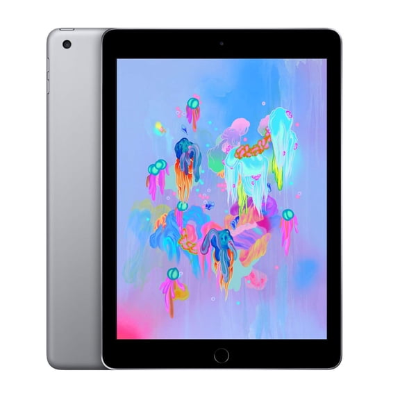 Pre-Owned Tablet Apple iPad A1893 (6th Gen) - 9.7 Apple A10 SSD 128GB Wi-Fi - IOS Gray