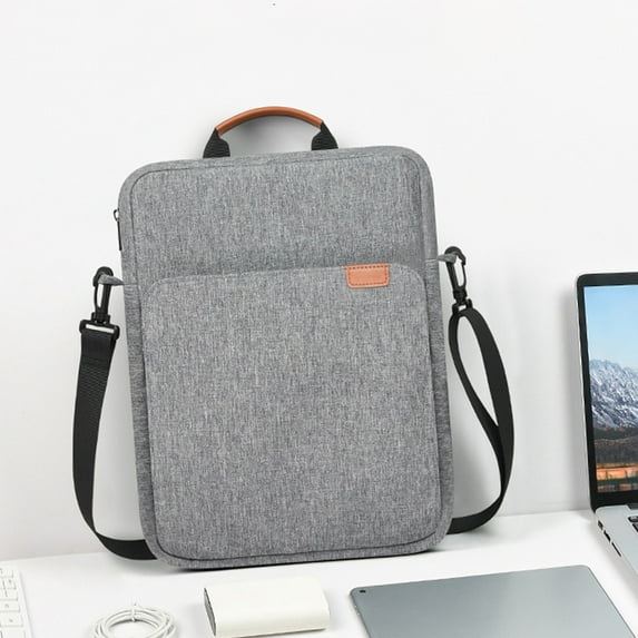 Tablet Bag Suitable for 13-inch Tablet, Double Layer Lightweight Waterproof Shoulder Crossbody Bag