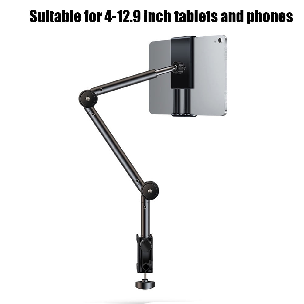 Tablet Bed Desk Holder 360°Flexible Long Arm Mount Clamp For 412.9