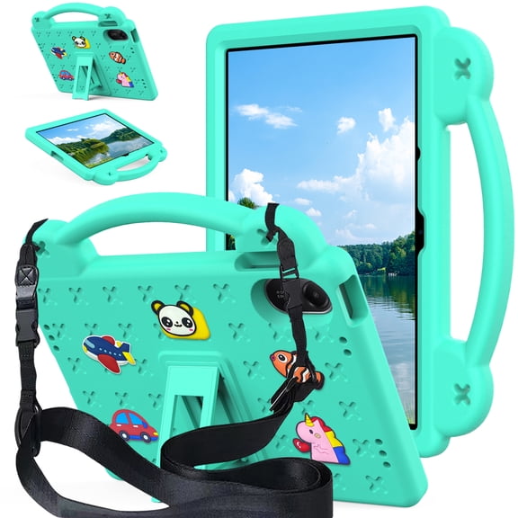 Tablet Case Compatible with Apple iPad Air 13 2026/2025/2024/iPad Air13‑inch M4/M3/M2 /iPad Pro 13 2025/2024/iPad Pro 13-inch M5/M4/iPad Pro 12.9 2022/2021/2020/2018, Full Body Shockproof Protection