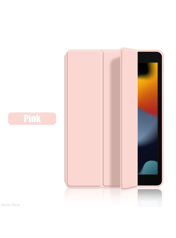 Tablet Case For Apple iPad Air 3 10.5 2019 3th Generation A2123 A2152 Soft Silicone Trifold Magnetic Stand Flip Smart Cover Rose Gold iPad Air 3 10.5 2019