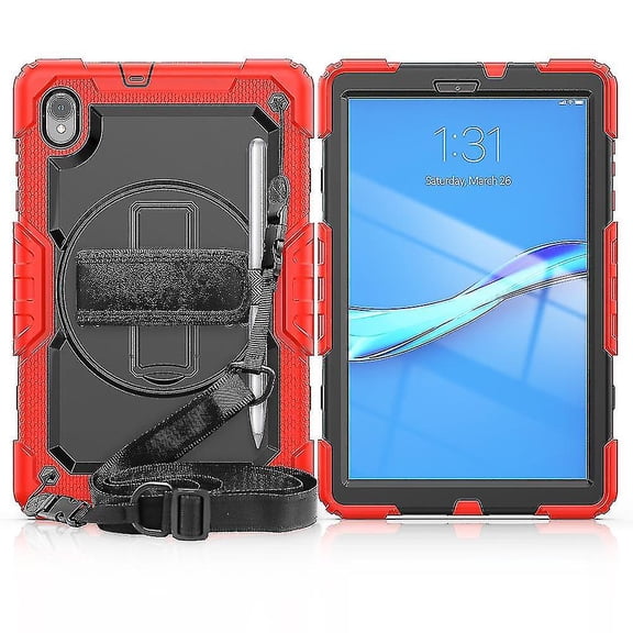 Tablet Case For Lenovo Tab M10 Hd (2nd Gen)10.1" 2020 Tb-306x(f) Cover With Built-in Screen Protector 360 Degree