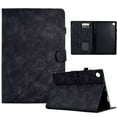 thumbnail image 1 of Tablet Case for Samsung Galaxy Tab A9 Plus 11.0" 2023, Embossed Tree Pattern PU Leather Book Style Smart Auto Wake/Sleep Cover with Stand Card Slots Magnetic Clasp Shockproof Case, Black, 1 of 10