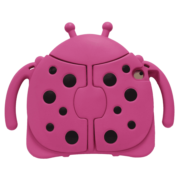 Tablet Case for iPad 7th/8th/9th Generation 10.2-in Kids Shockproof Cover Beetle Design with Stand & Pencil Holder
