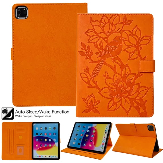 Tablet Case for iPad Air 11-in M4/M3/M2 (2026/2025/2024) Shockproof Leather Flip Stand Cover,Auto Wake/Sleep,with Card Holder