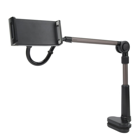 Tablet Clamp Holder Desk Mount Stable Flexible 360 Degree Rotation Universal Phone Clamp Bracket