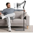 thumbnail image 1 of Tablet Floor Stand, Overhead Bed Phone Stand Adjustable Holder Universal Compatible with iPhone iPad Pro Air Mini, Tab, Kindle, E-Readers (Medium), 1 of 4