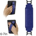 thumbnail image 1 of Tablet Hand Strap Holder, 6-7 Inch Secure Grip with Soft Leather & Elastic Polyester, Lightweight Finger Grip Holder, 1 of 6
