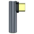 thumbnail image 1 of Tablet HiFi 90 Degree USB-C to 3.5 Jack Headphone Converter Type C to 3.5mm AUX Audio Cable Adapter GREY, 1 of 8
