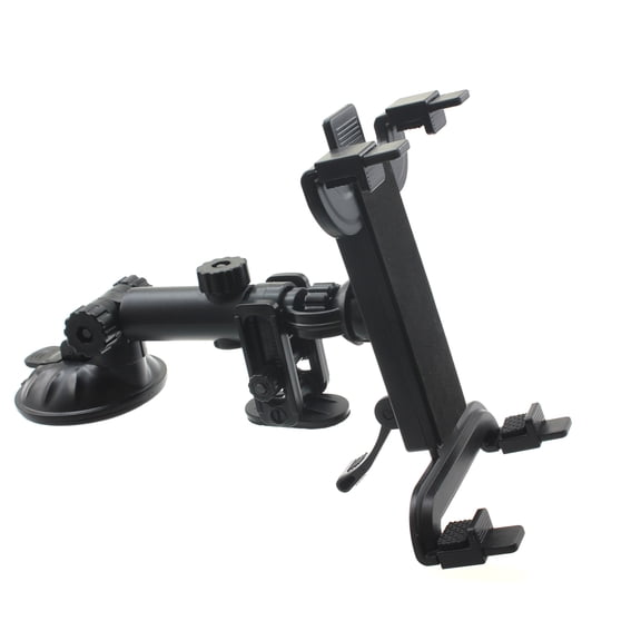 Tablet Holder Car Mount Compatible With Amazon Fire HD 10 Kids, Fire HD 10 Kids Pro (11th Gen 2021 release) - Dash Cradle Dock Rotating Telescopic