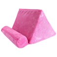 thumbnail image 1 of Tablet Holder, Lightweight Tablet Wedge Pillow, Phone Pillow Holder, Tablet Pillow Portable Soft Triangle Tablet Holder, Padded Tablet Pillow Holder For Bed, Floor, Desk, Sofa, Car, 1 of 1