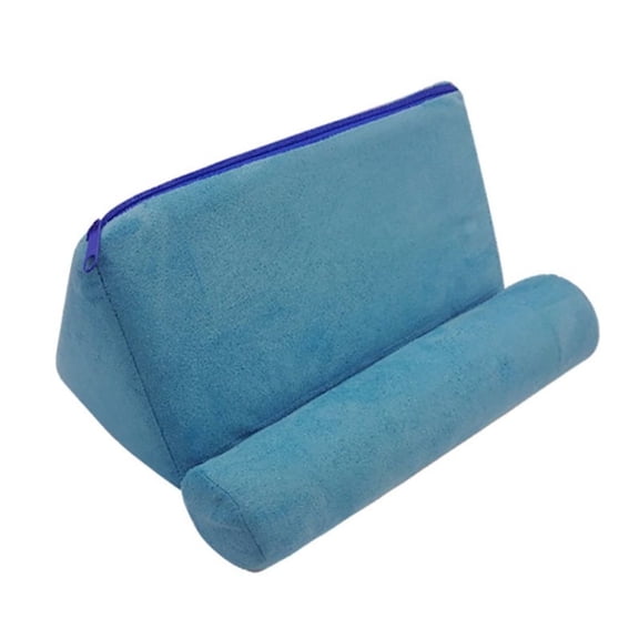 Tablet Holder, Lightweight Tablet Wedge Pillow, Phone Pillow Holder, Tablet Pillow Portable Soft Triangle Tablet Holder, Padded Tablet Pillow Holder For Bed, Floor, Desk, Sofa, Car