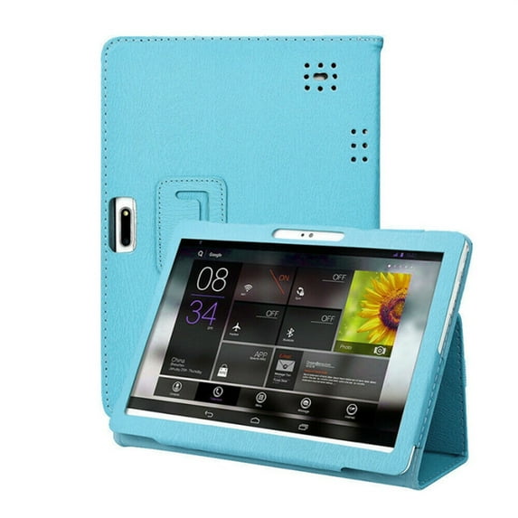 Tablet Leather Case under $5! Yannianjz Leather Case for 10-10.1 Inch Tablet, Universal Stand Cover with Flip Stand, Shockproof Anti-Scratch Protective Shell for Android Tablet PC