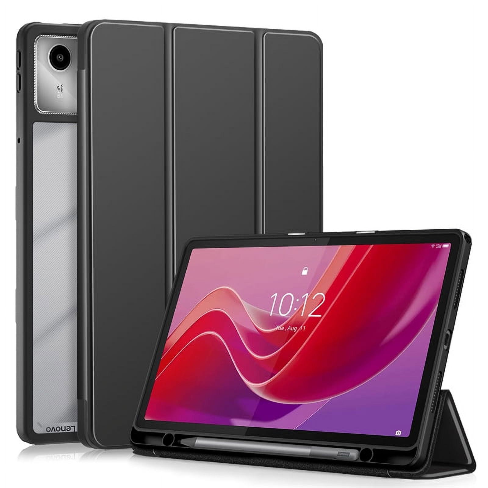 Case For Lenovo Tab M11 11-inch (2024) – With Pen Holder, Auto Sleep/Wake, Adjustable Stand, Soft TPU Back Cover 2 thumbnail image