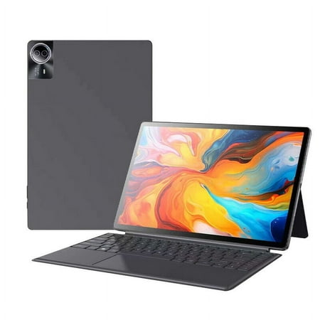 JWEIBK 14-inch 2K Tablet, 1TB SSD, Android 14, 5G, 4G, 3G, Wi-Fi, Black