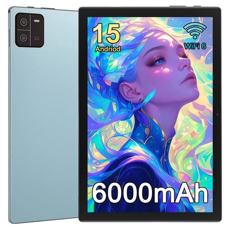 Tablet Pad 6 WiFi Tablet 10.1Inch Android15 6GB+128GB 6000mAh WiFi 6 Widevine L1