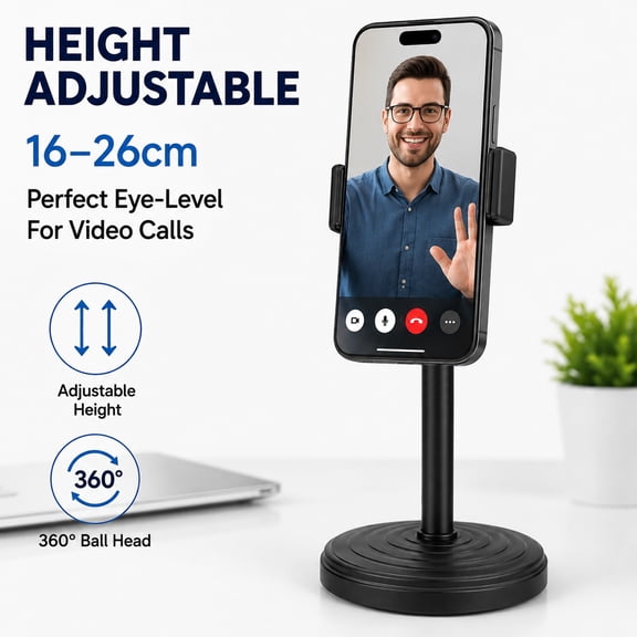 Tablet & Phone Holder for Bed and Desk