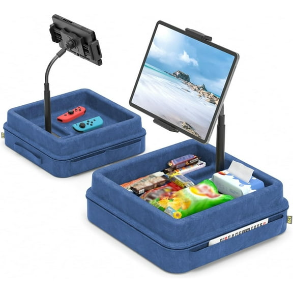 Tablet Pillow Holder - 360Adjustable iPad Pillow Stand for Lap, Bed and Desk - Gooseneck Tablet Soft Pad Dock