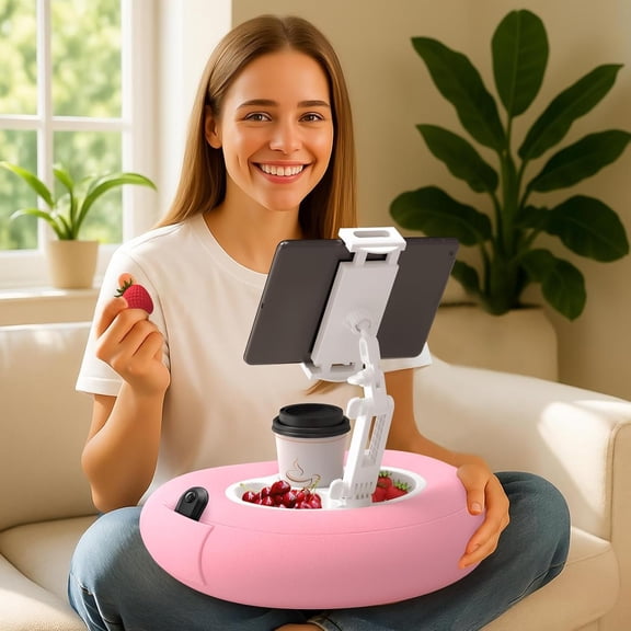 Tablet Pillow Stand for Kindle iPad Compatible with 4.7"-10" Phone/Tablet, iPad, , , , Kindle Holder for Bed Sofa Reading Lazy Person's Magic Tool and