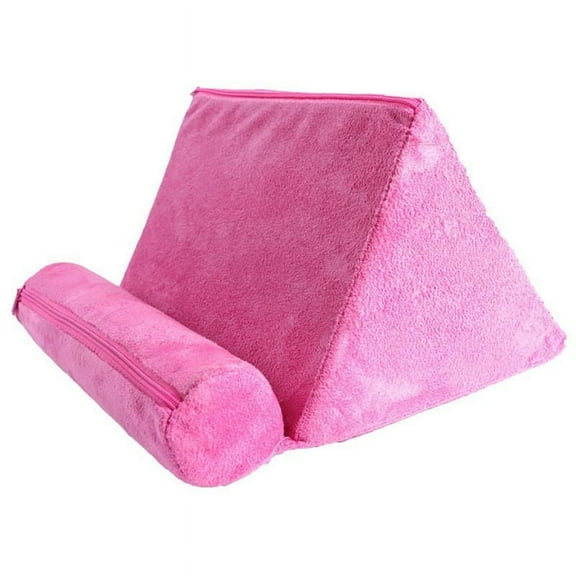 Tablet Pillow Stand, Pillow Soft Pad for Lap, Multi Angle Cushioned Tablet and iPad Stand