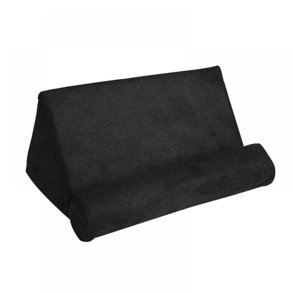 Tablet Pillow Stand - Tablet Holder Dock for Bed with Multi-Viewing Angles,Plush Microfiber Mini Tablet Stand Sofa Reading Stand Self Standing Tablet Bracket
