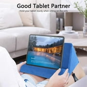 Tablet Pillow Stand - Tablet Holder Dock for Bed, Compatible with iPad Pro 9.7, 10.5,12.9 Air Mini 4 3, Kindle, Galaxy Tab, E-Reader